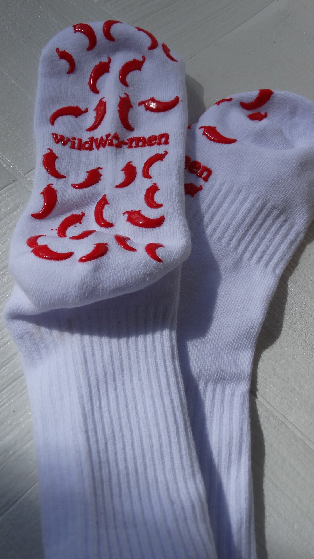 Grip Socks Hot Chilli Print