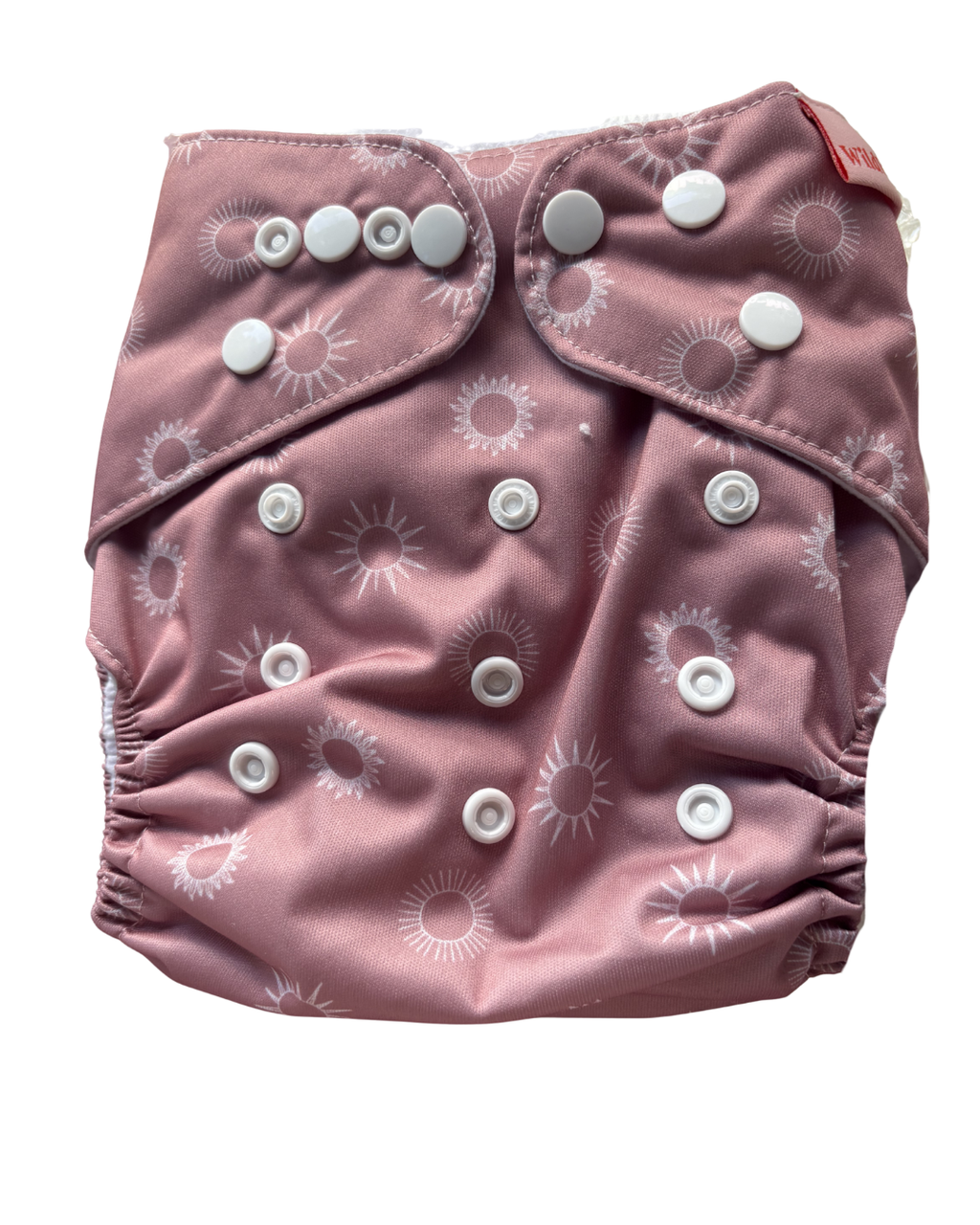 Pink Suns Adjustable Nappy