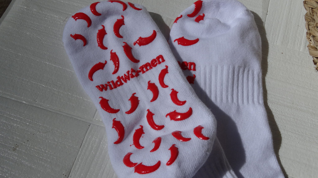 Grip Socks Hot Chilli Print