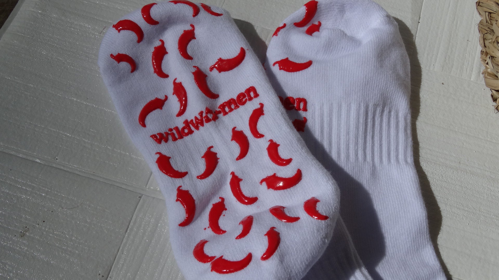 Grip Socks Hot Chilli Print