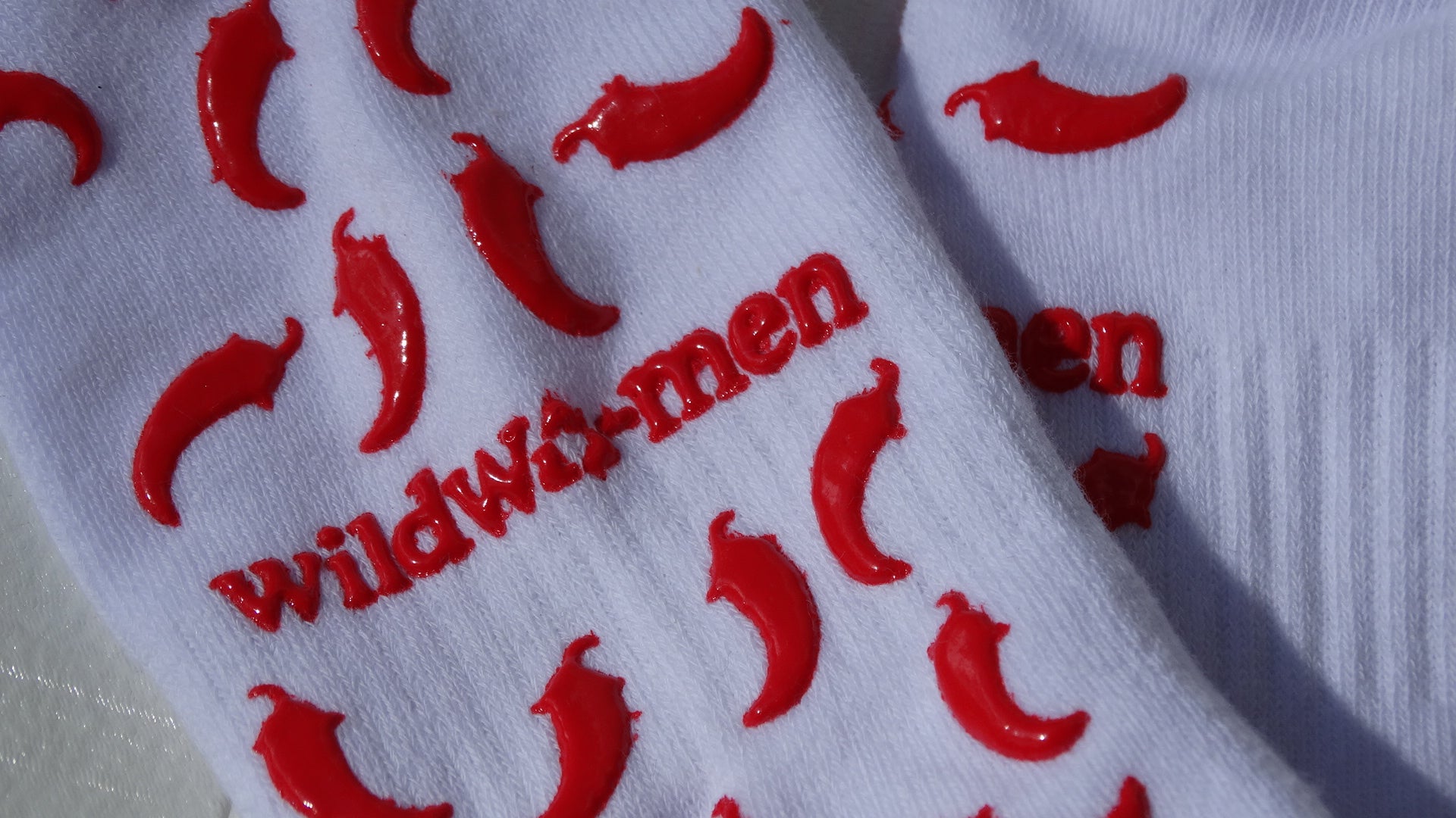 Grip Socks Hot Chilli Print