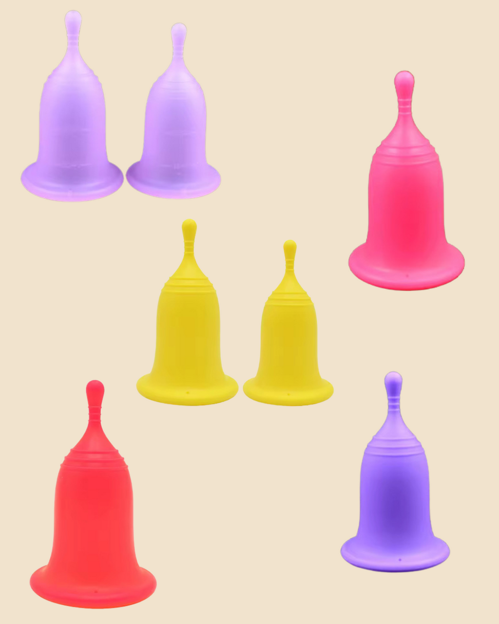 Tampon Shaped Diva Cup Medical Grade Silicone