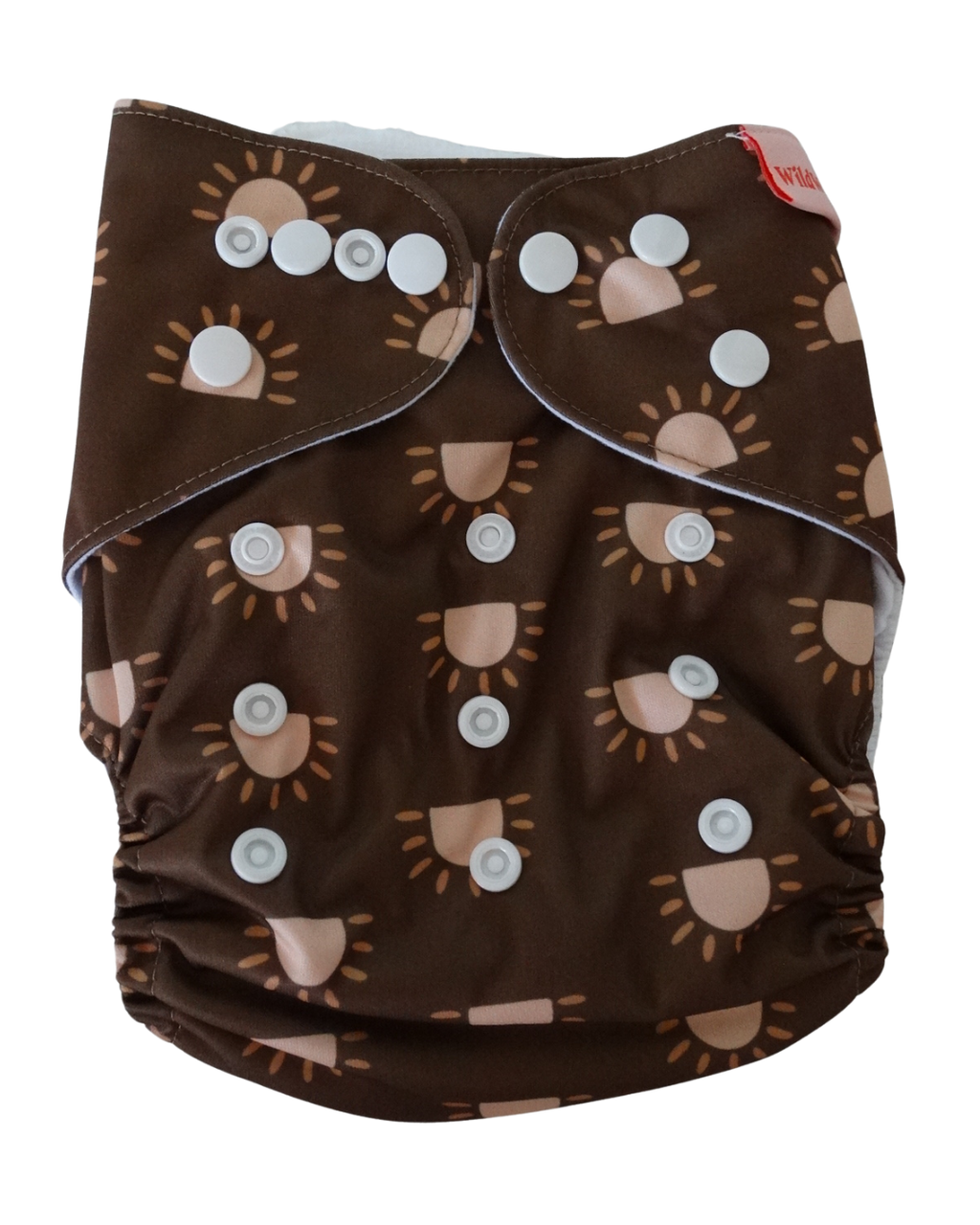 Chocolate Suns Adjustable Nappy